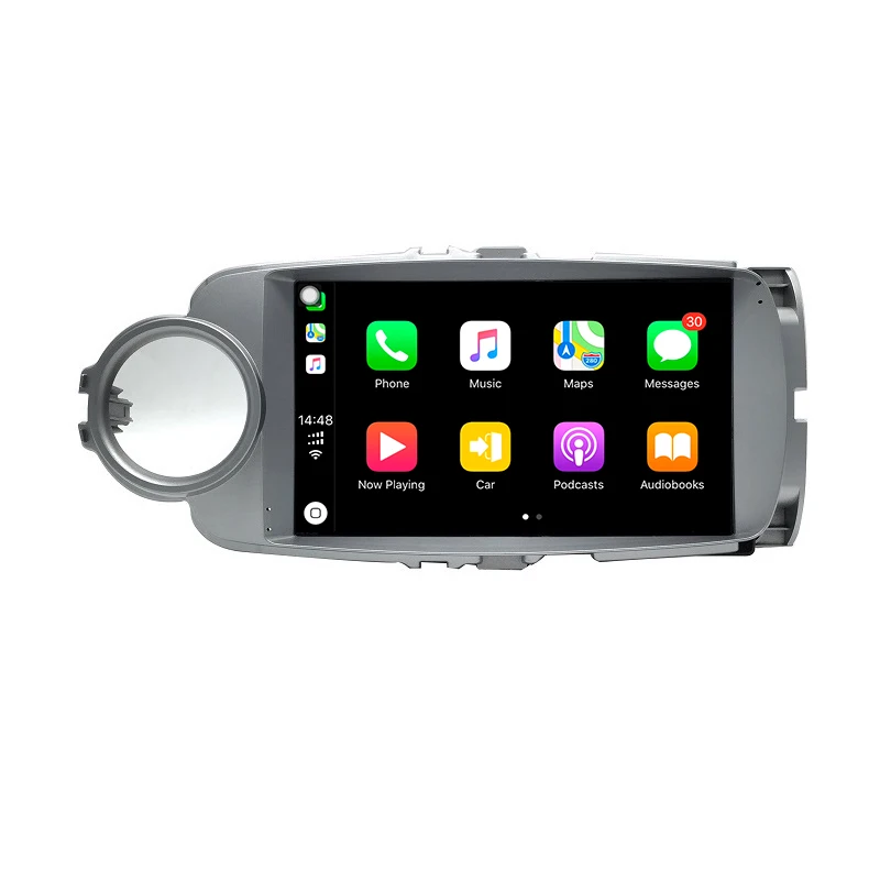 Yaris Android 9,0 Восьмиядерный 4+ 64G Navegador Gps Автомобильный мультимедийный 1 din радио автомобиль для Toyota Yaris