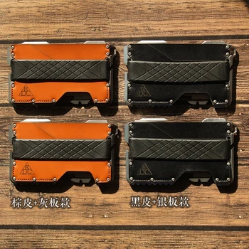 

EDC Stainless Steel Opener Buckle Wrench Money Clip Card Holder Survival Camping Hiking Outdoor Multifunction Pocket EDC Tools