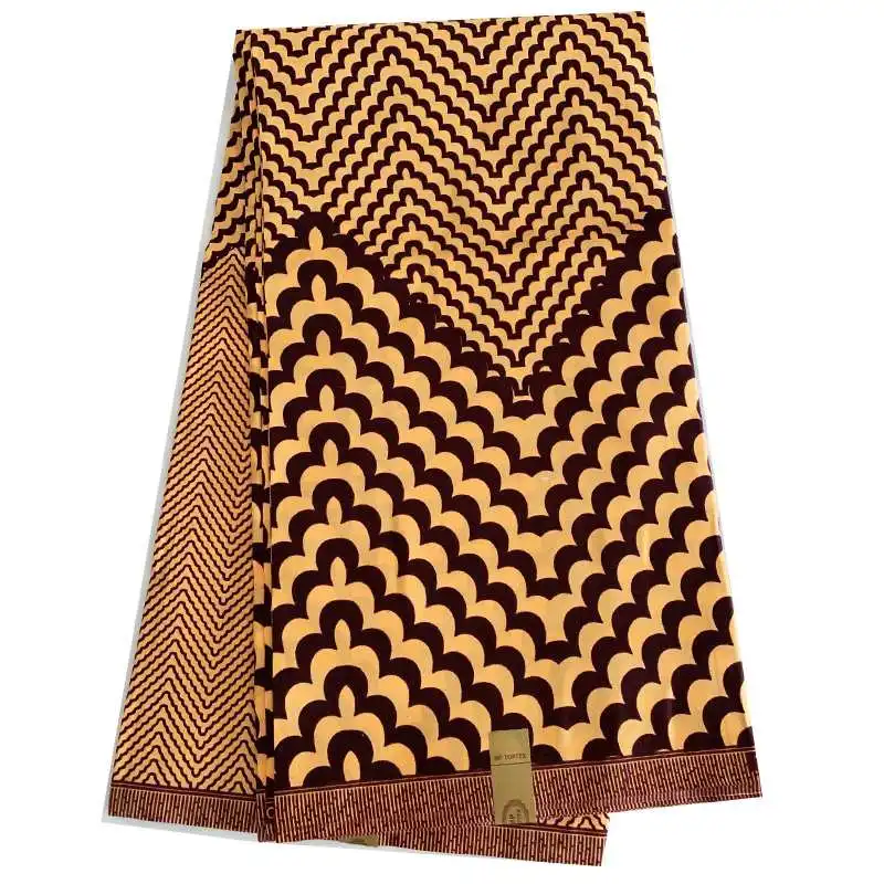 Полиэстер ткань не Африканская Хлопковая ткань в нигерийском стиле Анкара ткань текстиль Золотой Блеск Африканский Воск принты ткань