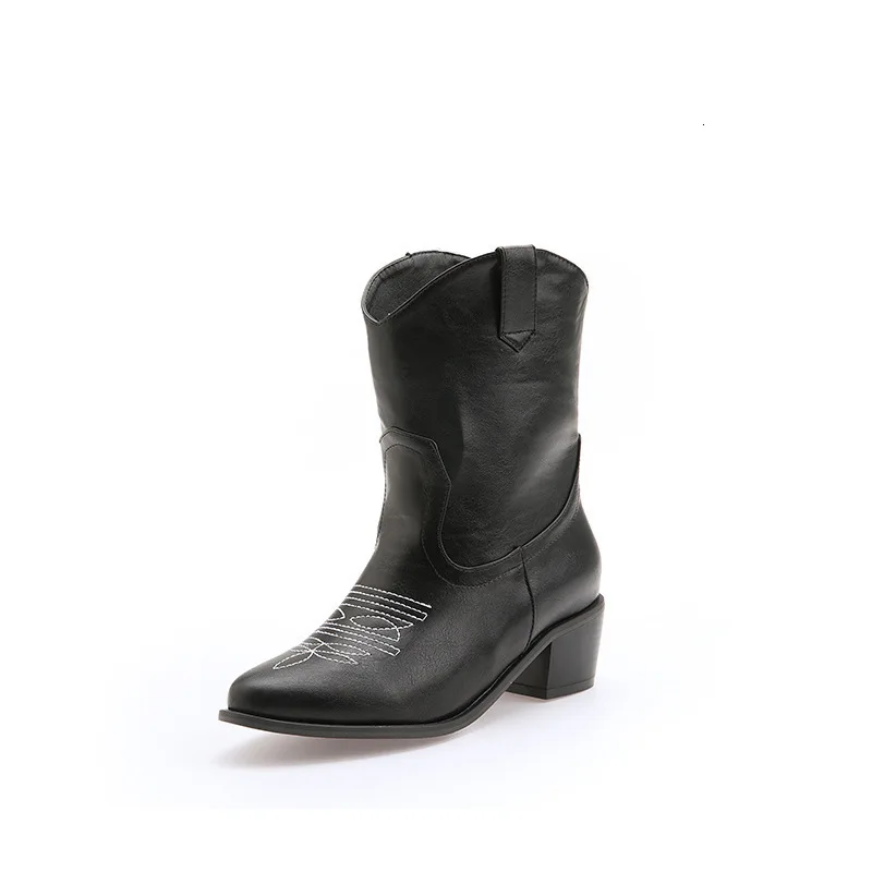 

Directly 2019 Shoes High With Boots Woman Pu Sharp Boots