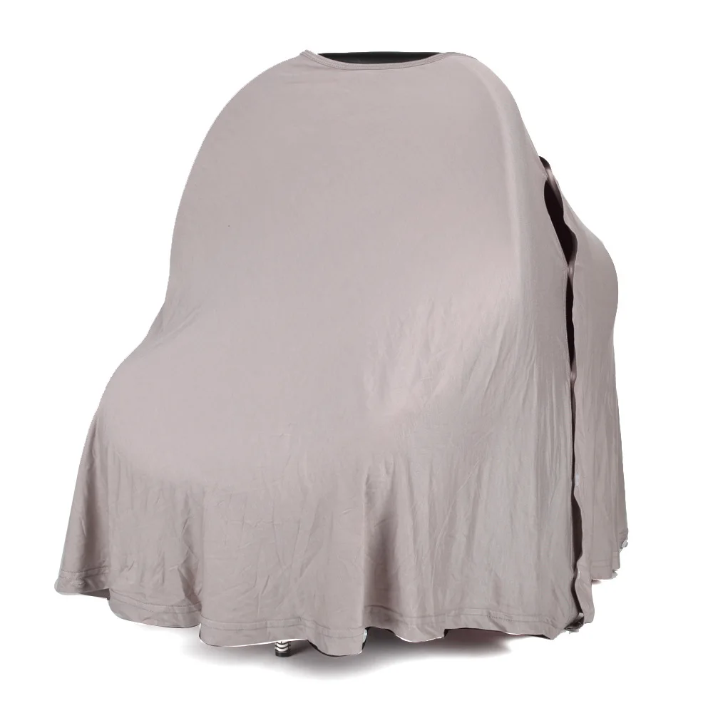 Nursing Cover Breastfeeding Scarf Car Seat Covers for Babies Infant Carseat Canopy Stretchy Soft Breathable Multi-Use Cover Up