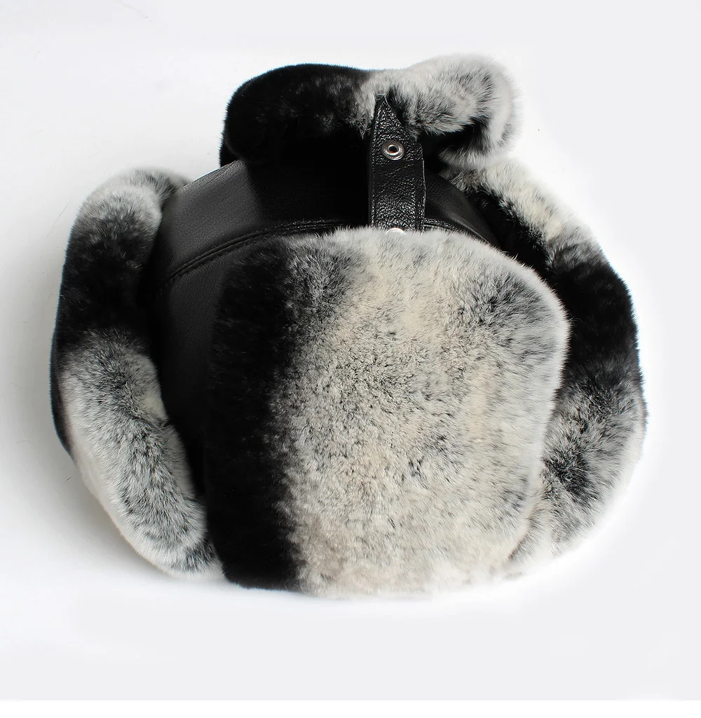 Haowul Raton Laton Cape À Queue En Fourrure À Cartouche De Vent Russe Chapeau De Ski D'hiver, Comme Montré, Taille Unique