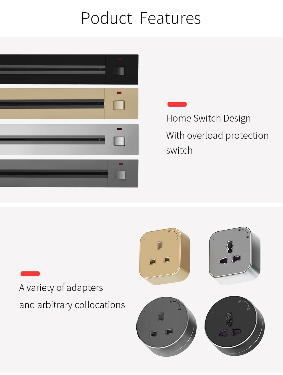 KXN-Adaptador Padrão Universal, Tomada de Cozinha Sem
