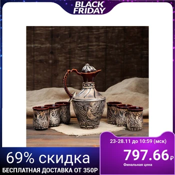 

Set for wine "Phoenix", 7 items per set, 0.9 l / 0.3 ml