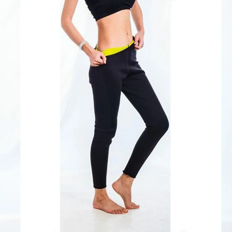 Женский моделирующий Корсет-боди Горячие термо длинные брюки для йоги, леггинсы латексный Пояс Cincher тренажер Пот тела Формирователи