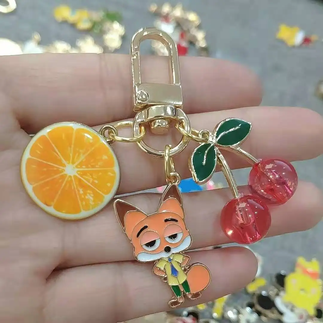 Zootopia Judy Hopps Nick Wild Cute Funny Keychains Cartoon llavero Disney  Metal 2021 New Bag Decor Car Accesories Decor Key Ring - AliExpress