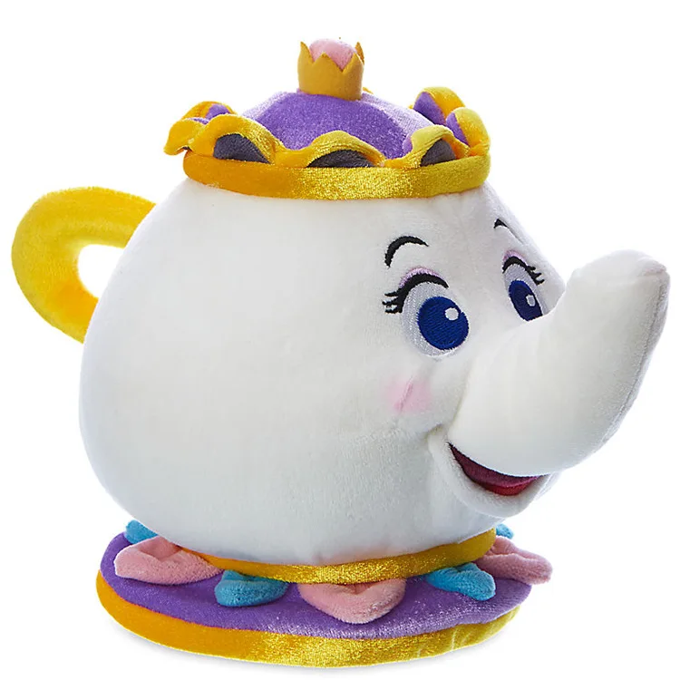 Чайник Mrs.Potts Beauty and the Beast чайный чайник мягкая игрушка кукла плюшевые игрушки