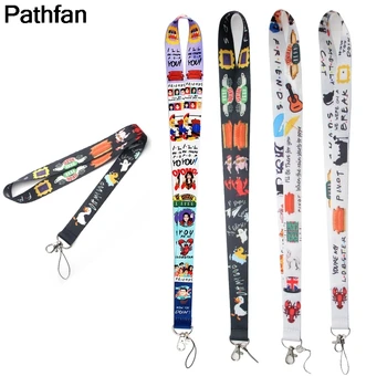 

A4005 Patchfan Friend Tv Show Lanyard for Key Phones USB Flash Drives Keys Keychains ID Name Tag Badge Holders