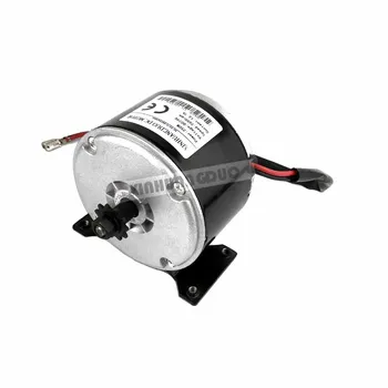 

24V Electric DC Motor 11 Teeth Brushed 250W 2750RPM Chain Electro Motor For E Scooter Drive Speed Control Electric Scooters 1016