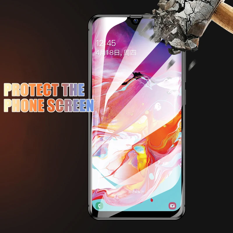 2/1 шт. Защитное стекло для Samsung Galaxy A10 A20 A30 A50 A70 A7 A8 A9 Plus 2018|Защитные стёкла и плёнки| |
