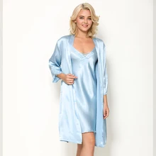 Новинка, сексуальная ночная рубашка на бретельках, пижама, Женская Весенняя Пижама, банные халаты и банные халаты, розовый халат, костюм, семейное Повседневное платье