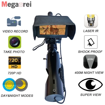 

Megaorei2 Night Vision Hunting Riflescope Optical Sight 720P Take Photo and Video Hunting Camera Rifle Scope Laser IR Telescope