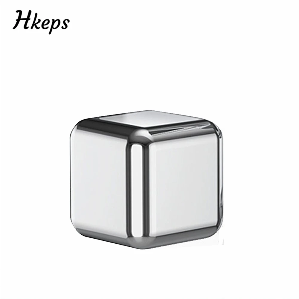 

Reusable Stainless Steel Fidget Ice Cubes Metal Ice Cube Quick-Frozen Ice Granulator Wine Beer Cooler Chiller Whiskey Stones