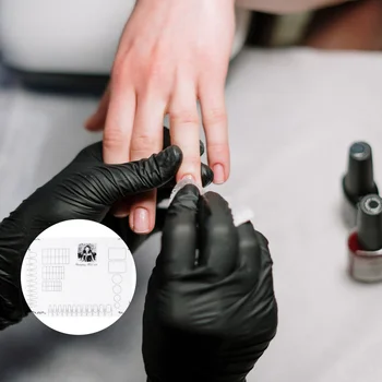 

1pc Nail Art Mat Guide Tools Stamping Plate for Salon Home Workspace