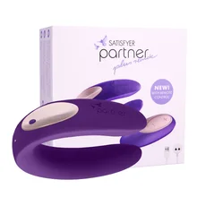 Вибратор satisfyer Partner Plus силиконовый вибратор для точки G