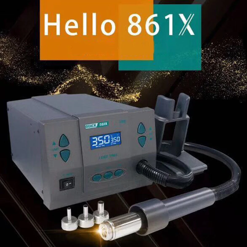 861DW Оригинальная быстрая паяльная станция Quick инструмент для ремонта 861 dw de smd