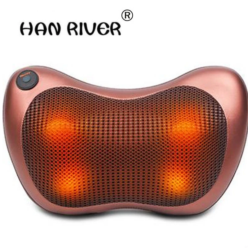 Cervical car massage device massage pillow waist device neck vehienlar household electric portable pillow