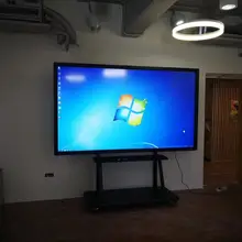 55 65 75 84 дюймовый ПК Встроенный светодиодный телевизор+ andriod/windows OS wifi интерактивные планшеты сенсорный экран электронная доска
