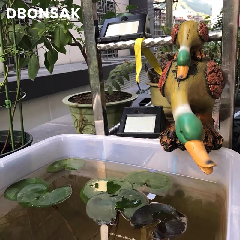Украшение для матери и ребенка, утка, украшение из смолы, искусственная утка, садовая скульптура, ремесло, двор, балкон, статуэтка для декора