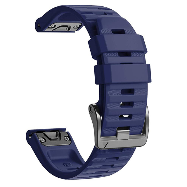 26MM Quick Release EasyFit Silicone Watch Wrist Band Strap For Garmin Fenix 6 6X Pro Fenix5 5X 3HR 935 945 Wristband Bracelet