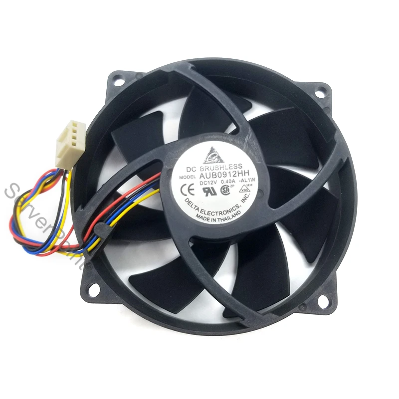 NEW for AUB0912HH DC 12V 0.40A 9cm round DIY air purifier fan | Компьютеры и офис