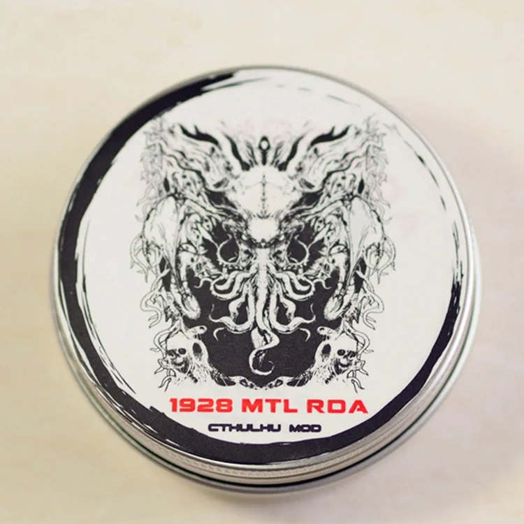Оригинальный атомайзер Cthulhu 1928 MTL RDA 22 мм с BF штифтом и купольной верхней крышкой