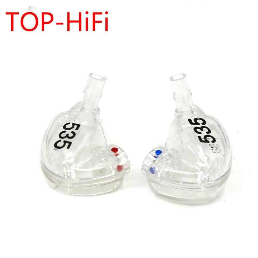 

TOP-HiFi запасные части корпус оболочки для SE535 шумоизолирующие прозрачные наушники
