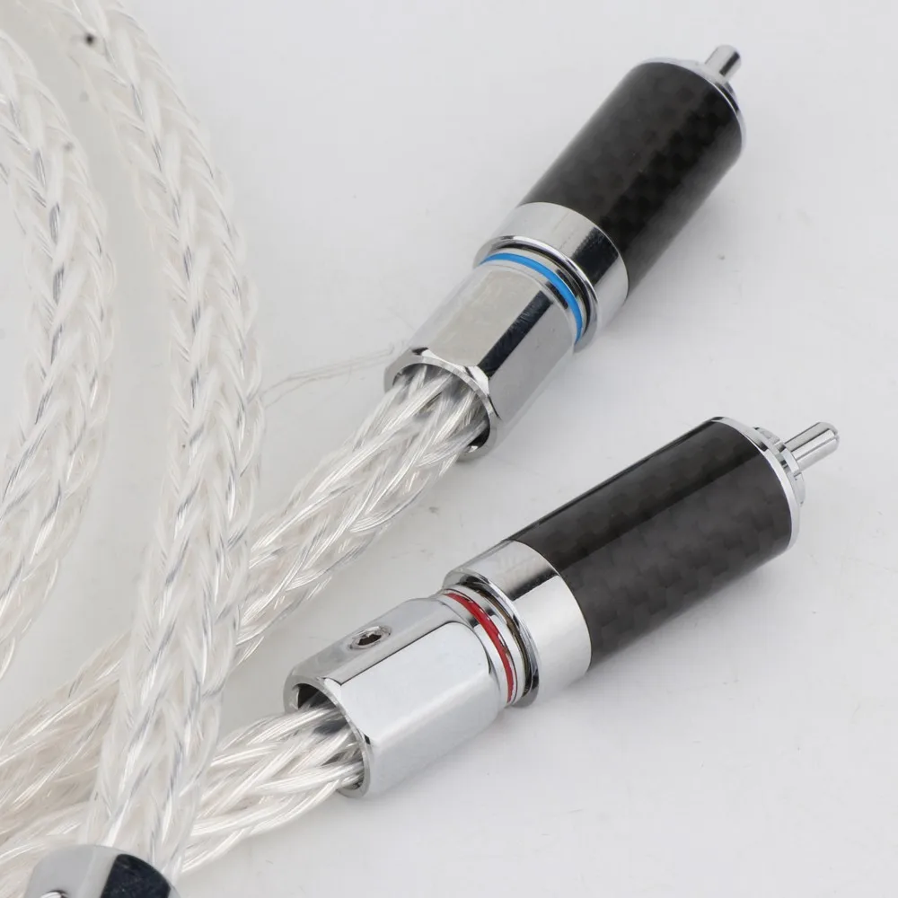 ̿ 8AG ǹ  OCC 16   ̺, ź  RCA ÷ ̺ HIFI 2RCA TO 2RCA ̺
