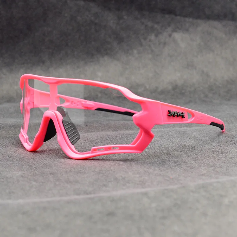 Мужские и женские фотохромные велосипедные очки, велосипедные Обесцвечивающие очки, спортивные очки для бега, верховой езды, солнцезащитные очки для горного велосипеда