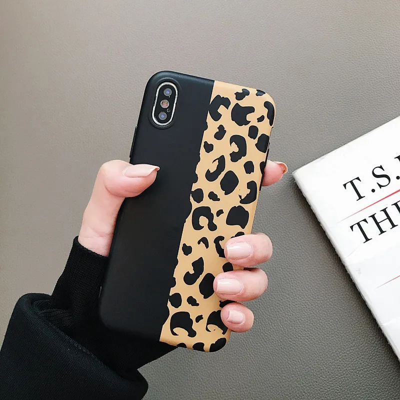 Чехол для телефона с леопардовым принтом, чехол для iPhone XS Max XR X 8 7 6 6S Plus 11 Pro, мягкий чехол для задней панели s, разноцветный чехол для телефона с пантерой