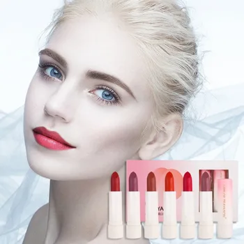 

Matte Liquid Lipstick Kit 6 Colors/box Waterproof Matte Velvet Lip Sticks Cosmetic Easy to Wear Lipstick Matte Beauty Lipstick