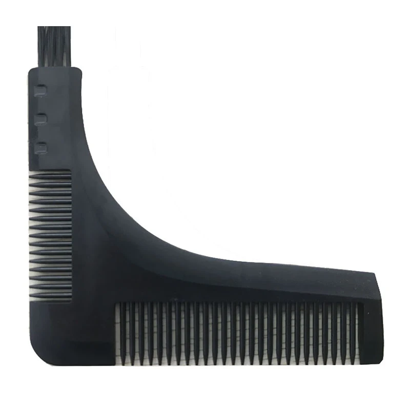 Colorful moustache moulding comb moulding ruler Symmetry Trimming Beard Shaper Styling Shaping