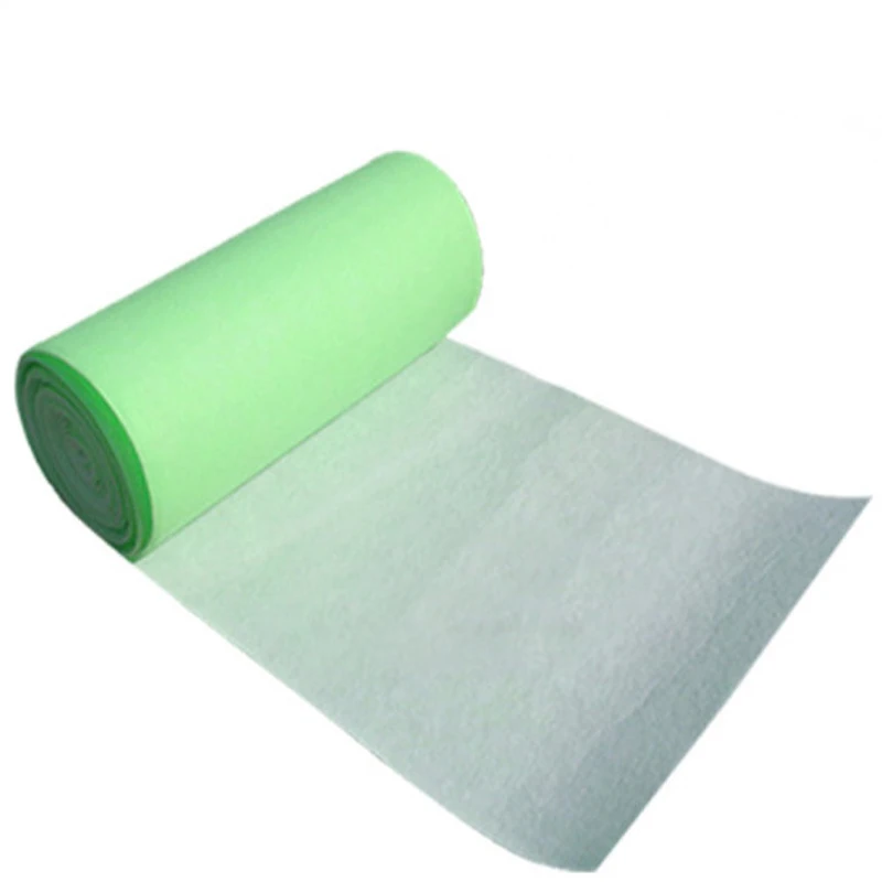 Green and white double layer intermediate filtration cotton air conditioning filtration hospital/chemical aseptic protection