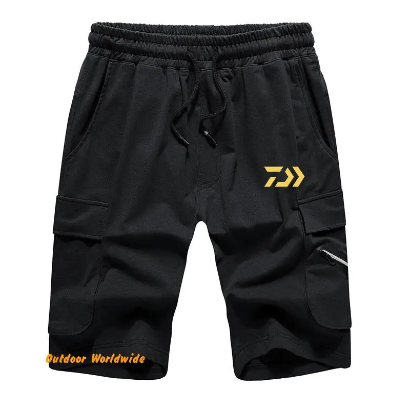 Новые летние DAIWA рыболовные шорты мужские спортивные Стиль человек на открытом