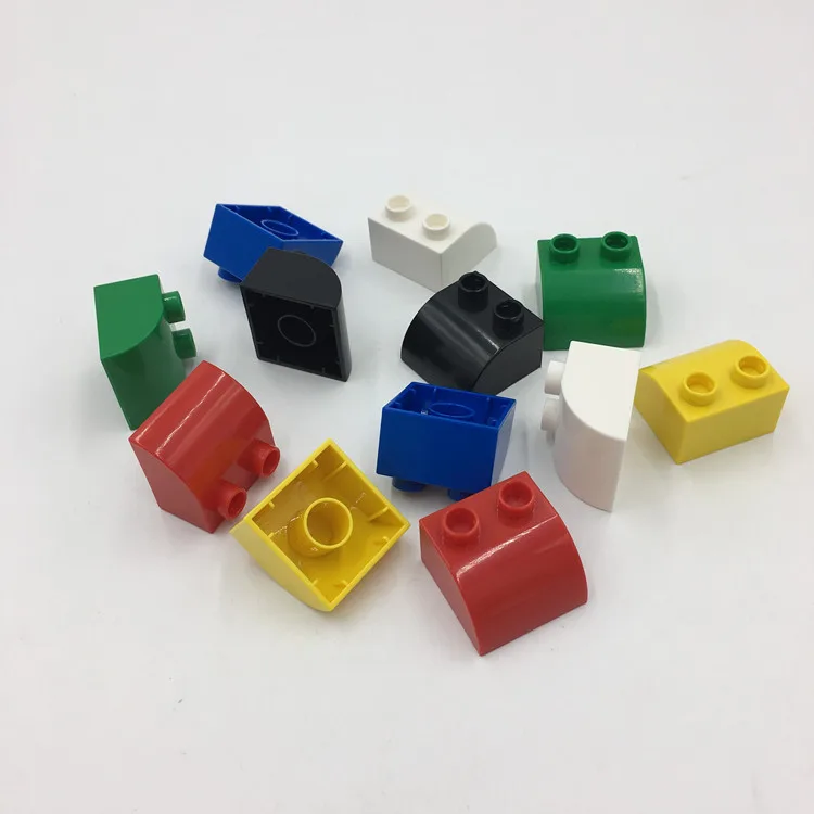 250 шт./лот Kennie DIY MOC строительные блоки совместимые с деталями duplo большой №