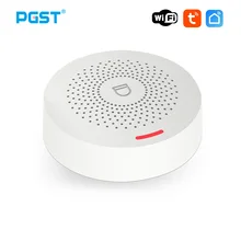 Pgst pw150 wi fi sistema de alarme segurança sem fio do assaltante com detector movimento sensor porta tuya app controle casa inteligente kits