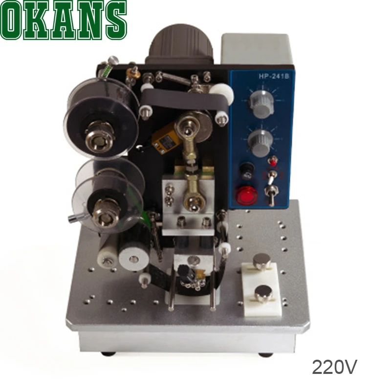 

HP-241B New Semi-Automatic Electric Color Tape Marking Machine Automatic Code Machine Date Printing Machine