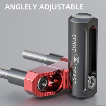

Spirit Beast Brand Motorcycle Handlebar Pressure Code Extension Rod Modified Mobile Phone Bracket Navigation Multi-Function Seat