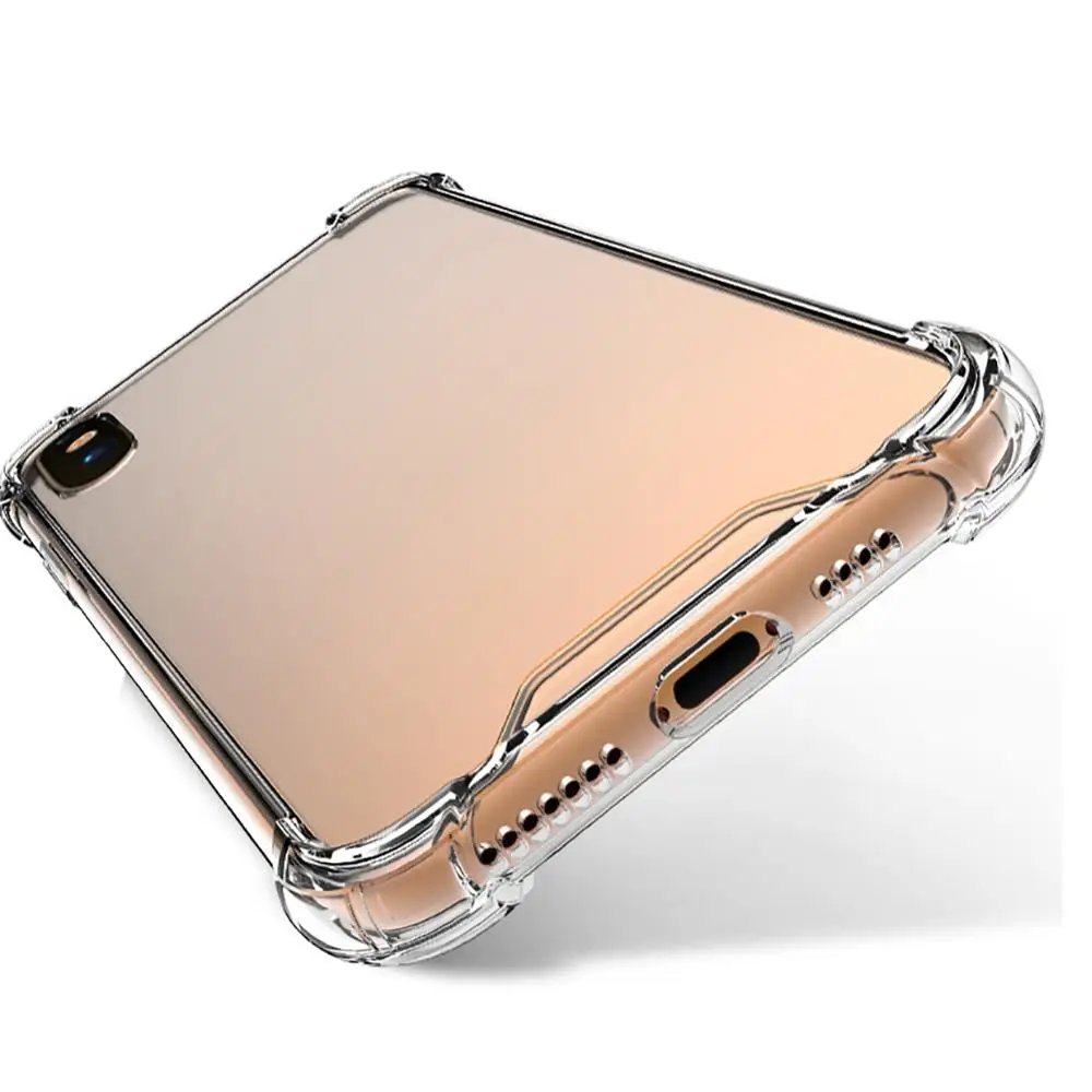 Прозрачный чехол для телефона 2 в 1 Iphone 11/XS/x/6/7/8 гибридный роскошный защитный