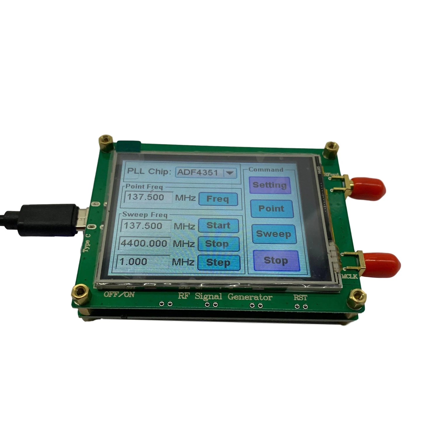 ADF4351 радиочастотный источник сигнала Генератор сигналов волновая точка