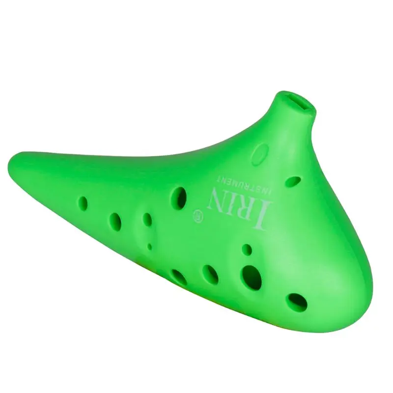 IRIN12 Отверстие C ocarina синий/зеленый/красный/желтый+ национальная ветровая посылка