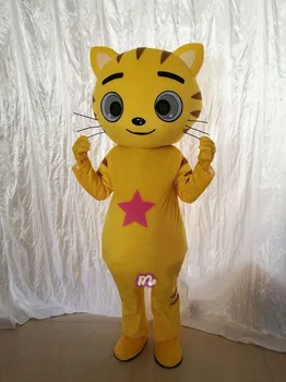 

New Cat Mascot Costume Cosplay Party Game Dress Outfit Advertising Halloween Adult Unisex Cosplay Hallowen Christmas Gifts
