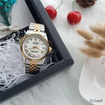 

Rolex- Datelog Series Ladies Men's Automatic Mechanical Watch Stainless Steel Waterproof Casual Watch Gift935Orders