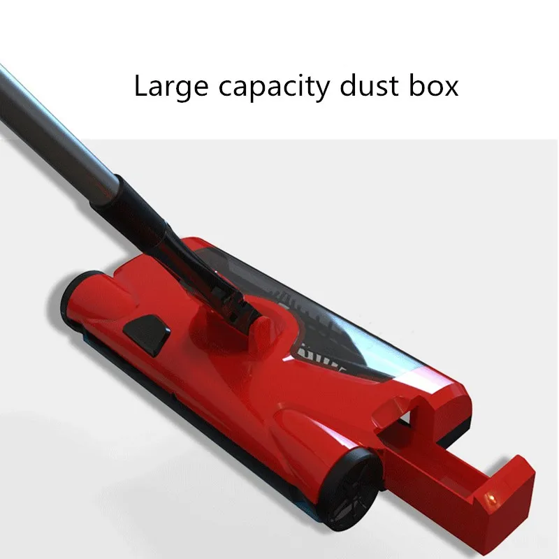 Household Cordless Broom Sweeper Electric Mop Pusher Sweeper Vacuum Cleaner Sweeper Multifunction Machine Low Noise Rotary Sweep