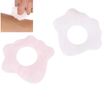 

GuaSha Scraping Plate Board Natural Rose Pink Quartz Stone Massage Tool Facial Body Guasha Treatment Healthy Care Hot