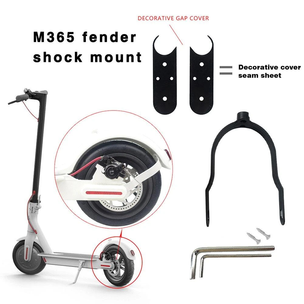 For Xiaomi M365/M365 Pro Scooter Mudguard Bracket Shock Absorber Shock  Absorber Anti-breakage Bracket Mudguard Support Frame - AliExpress Sports \u0026  Entertainment