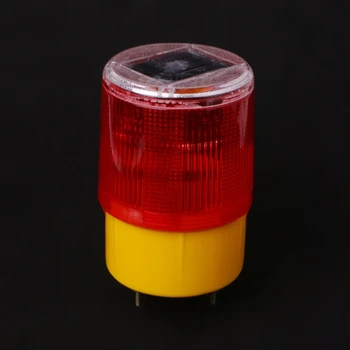 

0.3w Solar Powered Emergency Strobe Warning Light Wireless Flashing Traffic Lamp