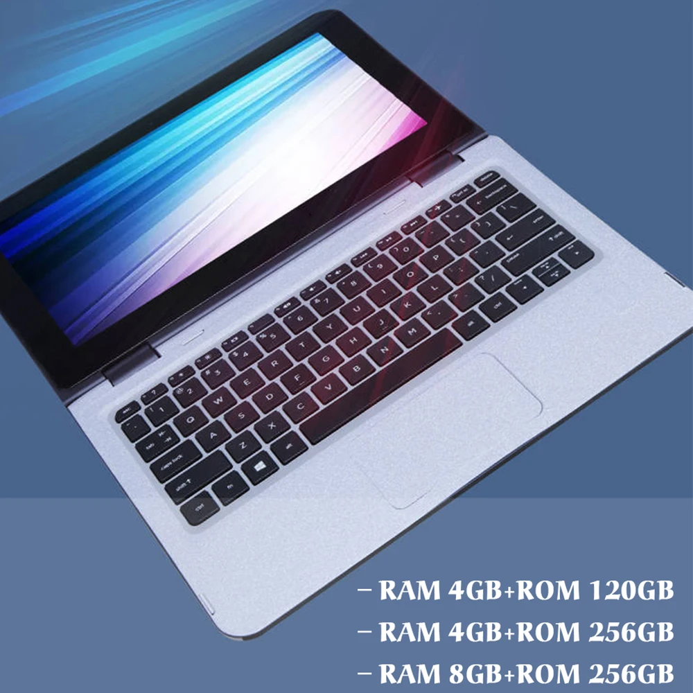 Excellent LNMBBS X36 11.6inch Laptop touch screen notebook 4GB 256GB SSD window 10 1366*768 IPS Quad Core Wifi HDMI camera office computer 1