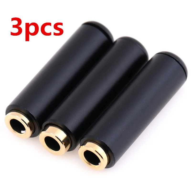 3Pcs/lot 4 Pole 3.5mm Stereo Audio Female Jack Socket Connector Solder Size 3cm