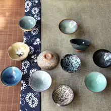 Шикарный набор чайных чашек подглазурная краска Экологичные чашки tazas de ceramic a creativas керамическая культура и искусство мастерство подарок чайная чашка